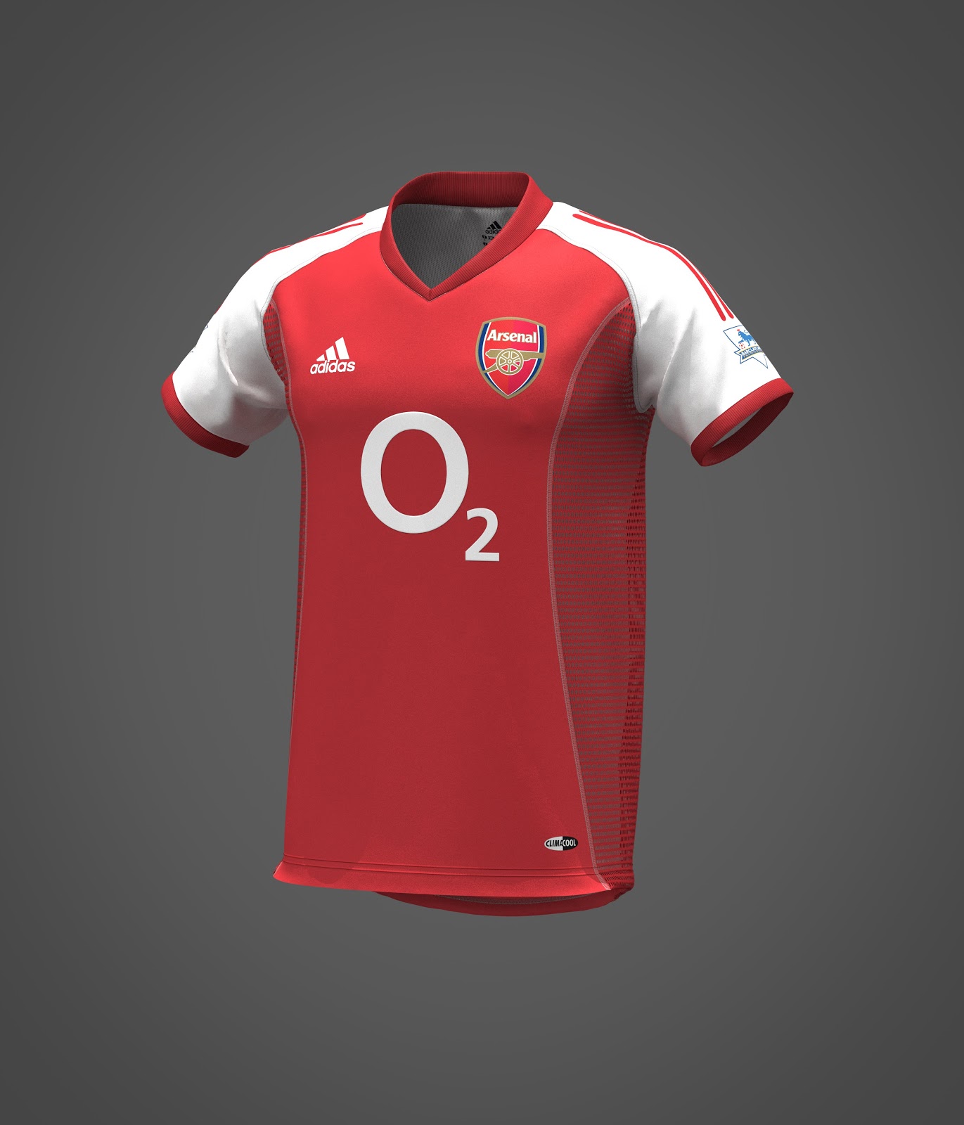 Arsenal jersey deals 2002